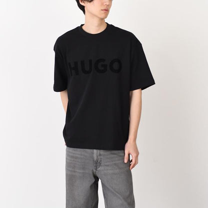 HUGO BOSS ヒューゴボス コットンジャージー Tシャツ リフレクターロゴ
