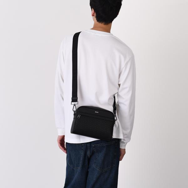 HUGO BOSS ヒューゴボス ZAIR MP SQUARED CROS ショルダーバッグ