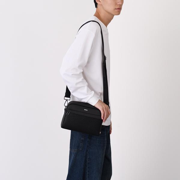 HUGO BOSS ヒューゴボス ZAIR MP SQUARED CROS ショルダーバッグ