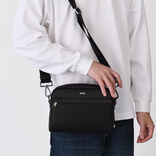 HUGO BOSS ヒューゴボス ZAIR MP SQUARED CROS ショルダーバッグ