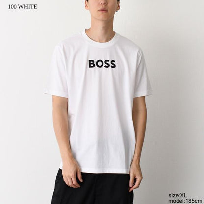HUGO BOSS コットンTシャツ TSロゴ