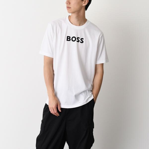 HUGO BOSS コットンTシャツ TSロゴ