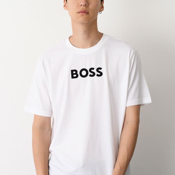 HUGO BOSS コットンTシャツ TSロゴ