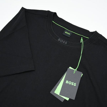 HUGO BOSS ヒューゴボス コットンTシャツ ロゴ入りクルーネック