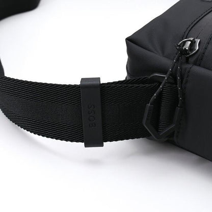 HUGO BOSS STENSON フェイクレザー レポーターバッグ