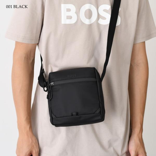HUGO BOSS STENSON フェイクレザー レポーターバッグ
