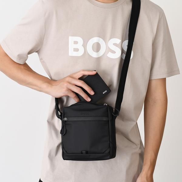 HUGO BOSS STENSON フェイクレザー レポーターバッグ