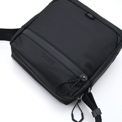 HUGO BOSS STENSON フェイクレザー レポーターバッグ