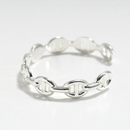 HERMES エルメス Chaine d'ancre Enchainee Bracelet MM シェーヌダンクル アンシェネ ブレスレット
