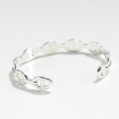 HERMES エルメス Chaine d'ancre Enchainee Bracelet MM シェーヌダンクル アンシェネ ブレスレット