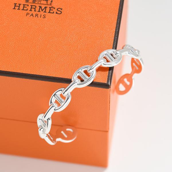 HERMES エルメス Chaine d'ancre Enchainee Bracelet MM シェーヌダンクル アンシェネ ブレスレット