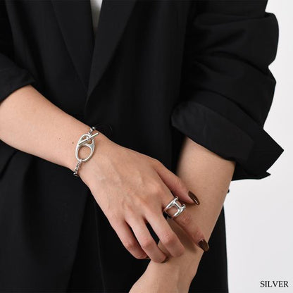 HERMES エルメス Chaine d'Ancre Twist Bracelet シェーヌダンクル ツイスト ブレスレット