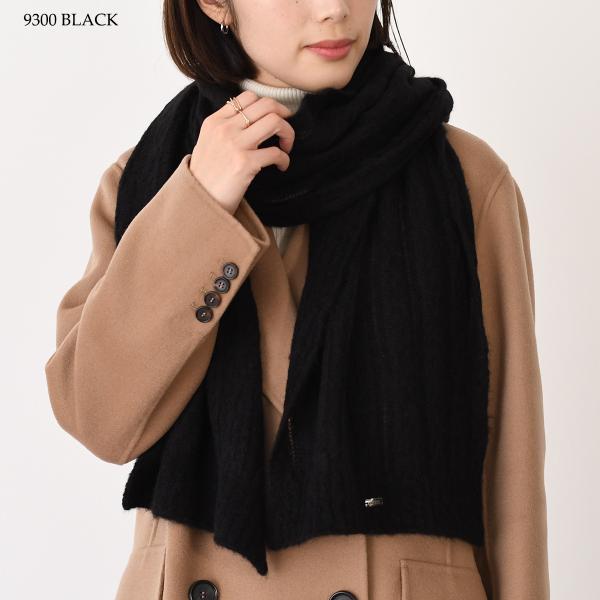 HERNO ヘルノ RESORT ケーブルニット＆アルパカウール スカーフ