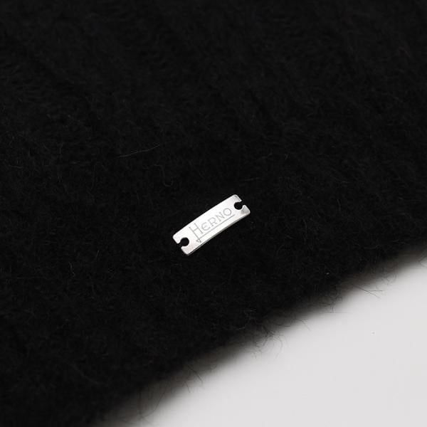 HERNO ヘルノ RESORT ケーブルニット＆アルパカウール スカーフ