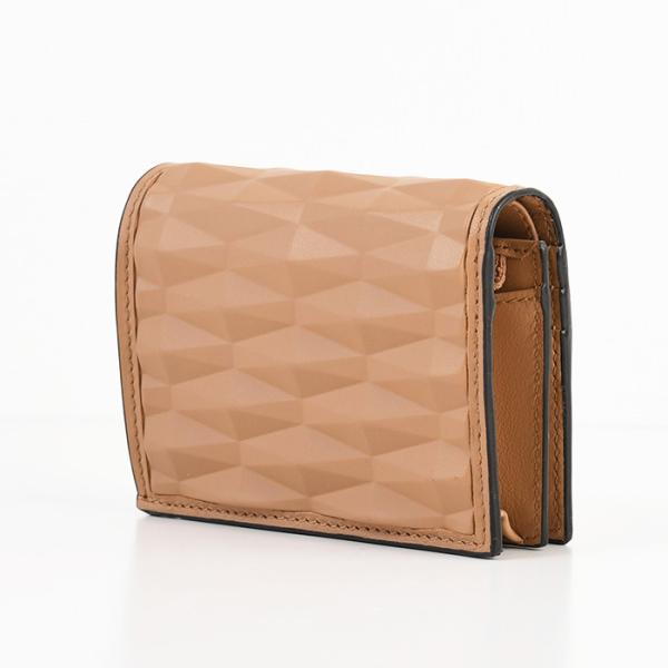 JIMMY CHOO HANNE エンボス 3D レザーウォレット