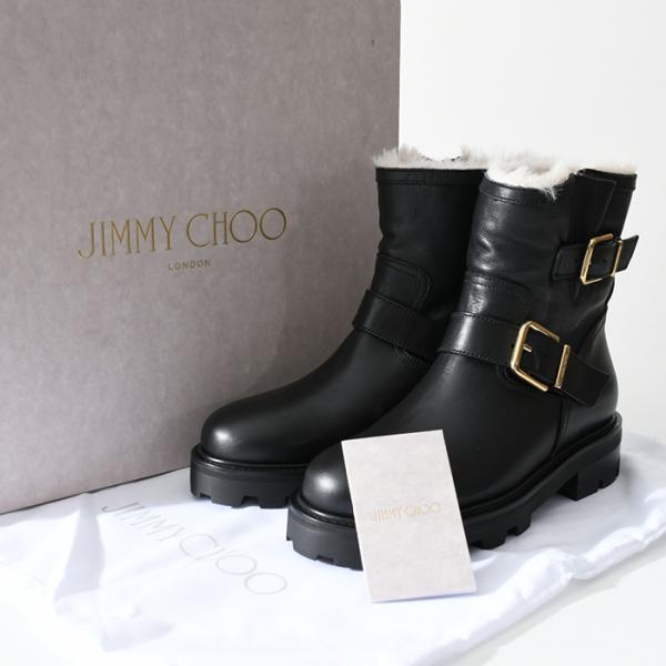 JIMMY CHOO YOUTH II バイカーブーツ