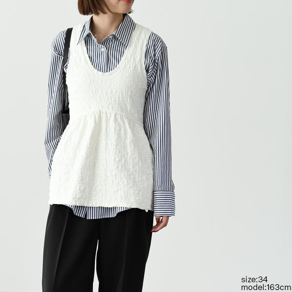 JILSANDER ノースリーブ バルーン トップス