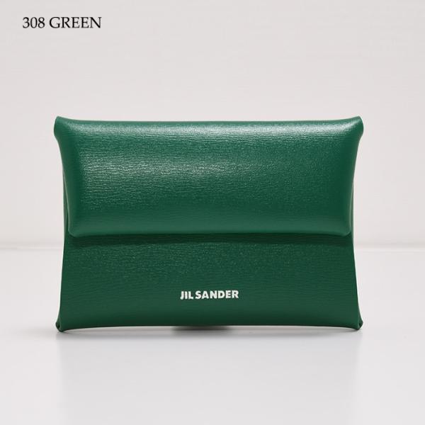 JILSANDER ロゴ入りレザーコインケース