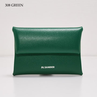 JILSANDER ロゴ入りレザーコインケース
