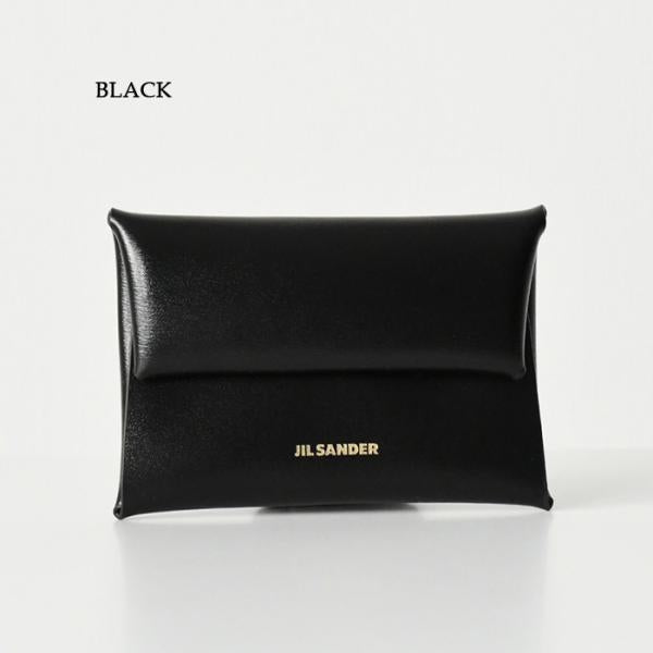 JILSANDER ロゴ入りレザーコインケース