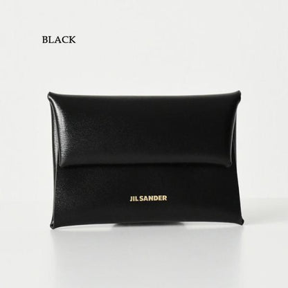 JILSANDER ロゴ入りレザーコインケース