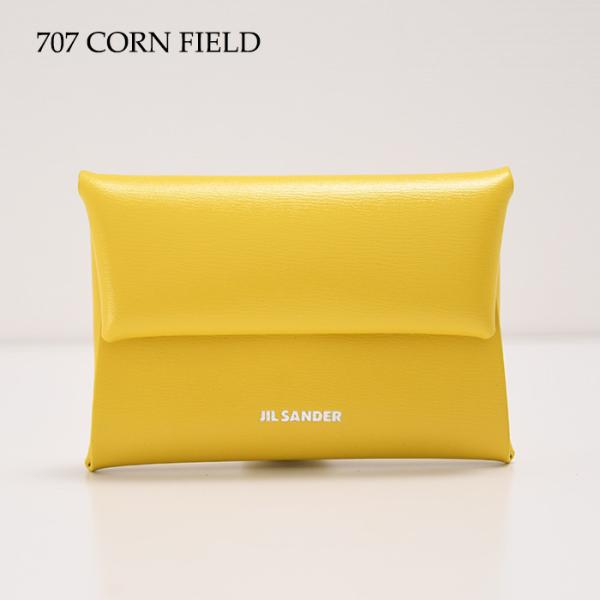 JILSANDER ロゴ入りレザーコインケース