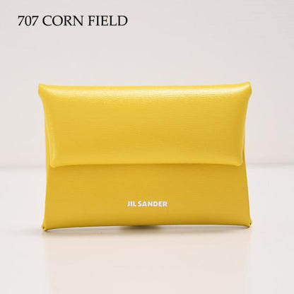 JILSANDER ロゴ入りレザーコインケース
