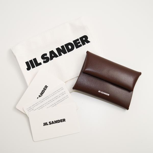 JILSANDER ロゴ入りレザーコインケース