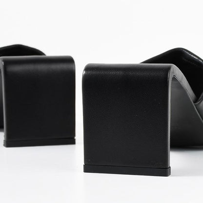JILSANDER スカルプチャー ヒール サンダル