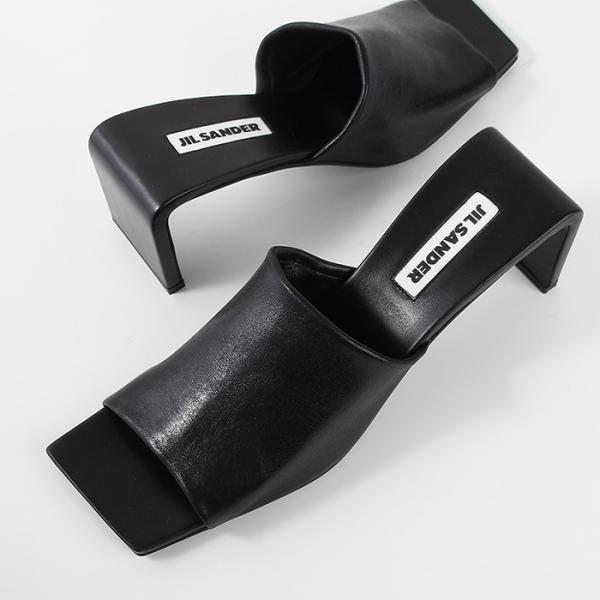 JILSANDER スカルプチャー ヒール サンダル
