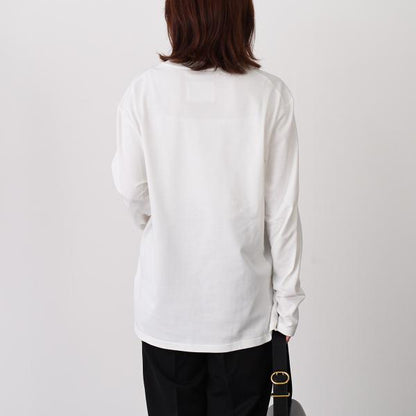 JILSANDER ロゴ 長袖コットンＴシャツ