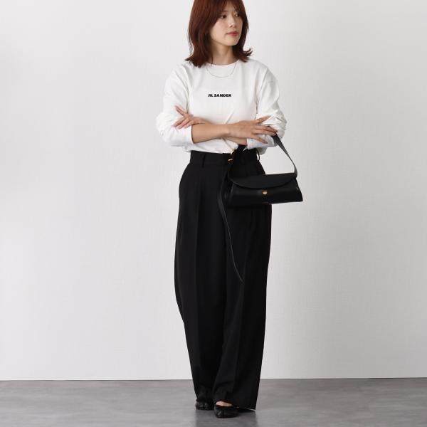 JILSANDER ロゴ 長袖コットンＴシャツ