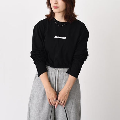 JILSANDER ロゴ 長袖コットンＴシャツ