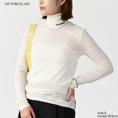 JILSANDER 하이넥 티셔츠 