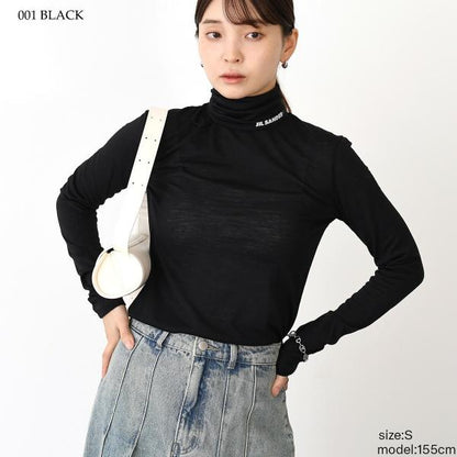 JILSANDER 하이넥 티셔츠 