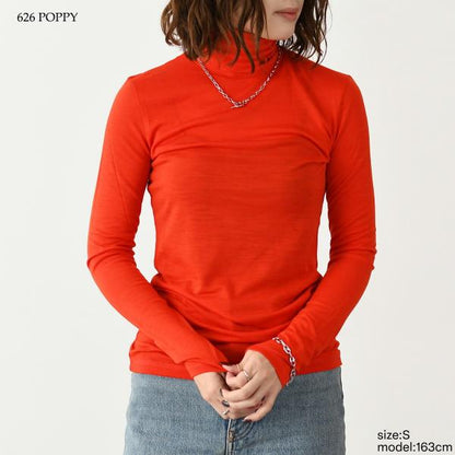 JILSANDER 하이넥 티셔츠 