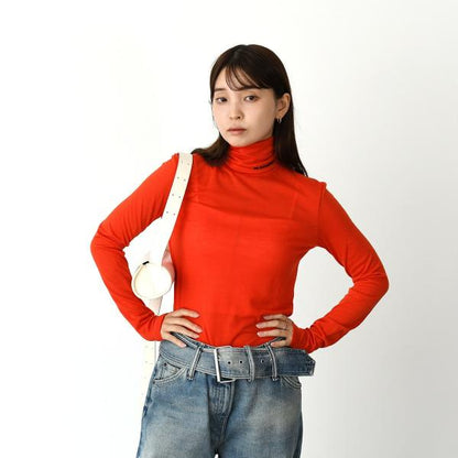 JILSANDER 하이넥 티셔츠 