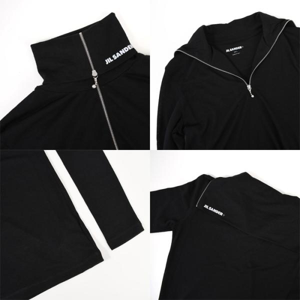 JILSANDER 지퍼 업 티셔츠 