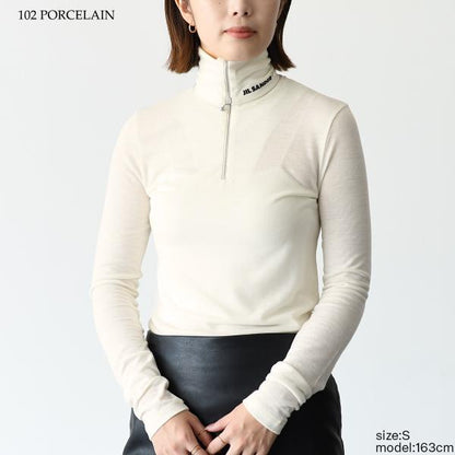 JILSANDER 지퍼 업 티셔츠 