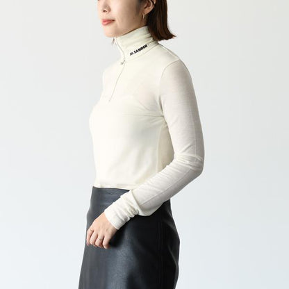JILSANDER 지퍼 업 티셔츠 