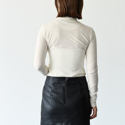JILSANDER 지퍼 업 티셔츠 