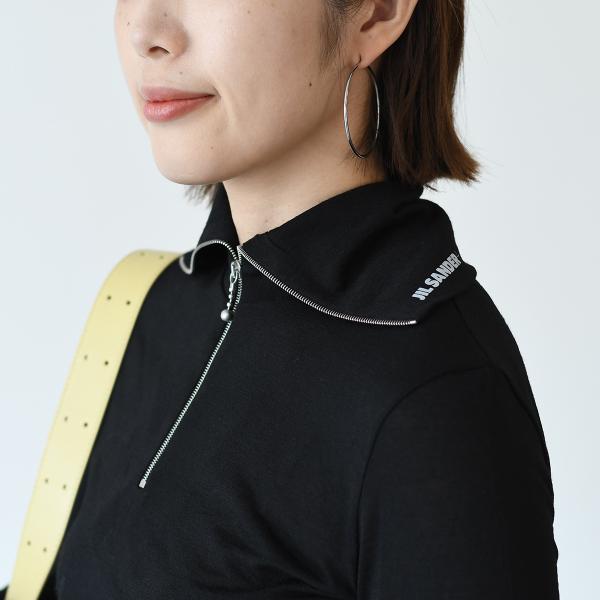 JILSANDER 지퍼 업 티셔츠 
