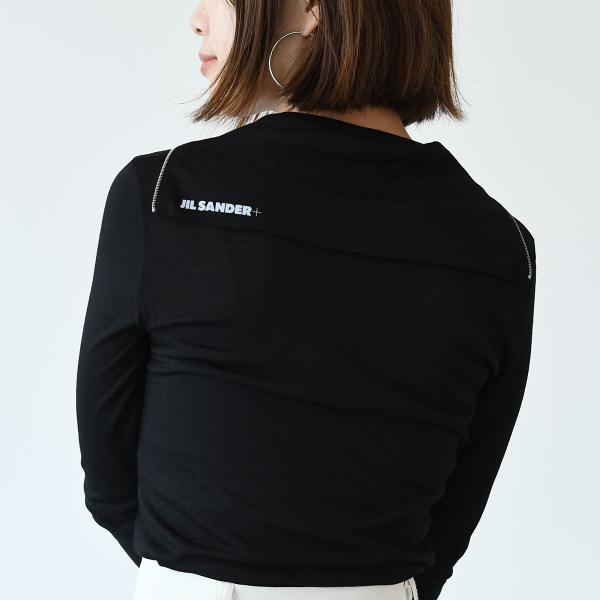 JILSANDER 지퍼 업 티셔츠 