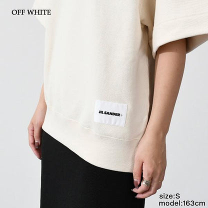 JILSANDER 半袖コットンスウェット