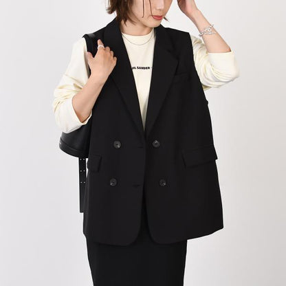 JILSANDER ジルサンダー Jil Sanderロゴ プリント 長袖Tシャツ