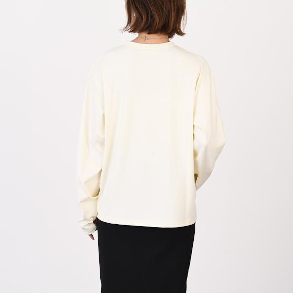 JILSANDER ジルサンダー Jil Sanderロゴ プリント 長袖Tシャツ