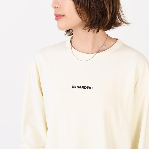 JILSANDER ジルサンダー Jil Sanderロゴ プリント 長袖Tシャツ