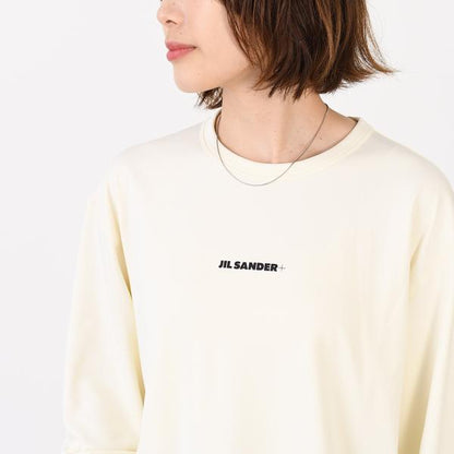 JILSANDER ジルサンダー Jil Sanderロゴ プリント 長袖Tシャツ