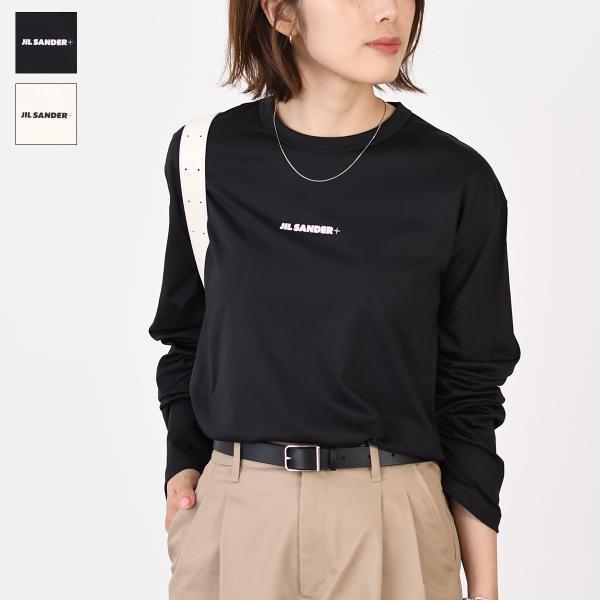 JILSANDER ジルサンダー Jil Sanderロゴ プリント 長袖Tシャツ