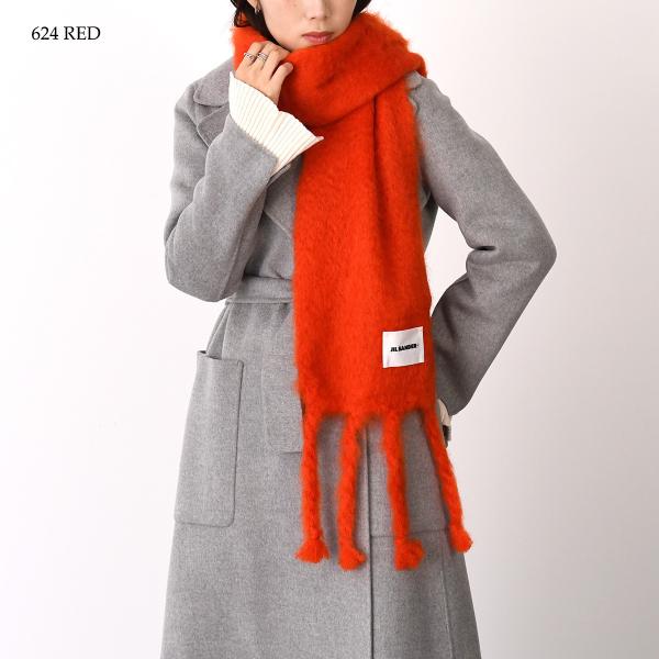 JILSANDER ジルサンダー ナローウールブレンド スカーフ